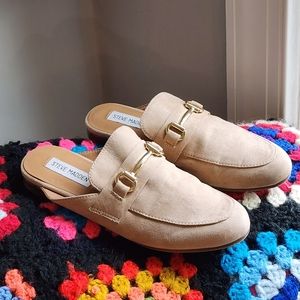 Steve Madden Kandi Women's Camel Suede Mules size 6